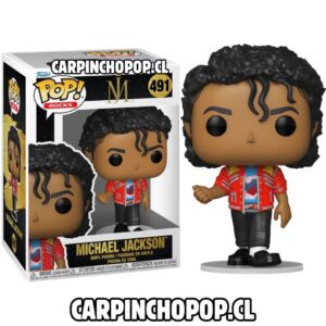 (PREVENTA RESTOCK) FUNKO POP ROCKS MJ - MICHAEL JACKSON 491 BEAT IT (Mediados de JUNIO)