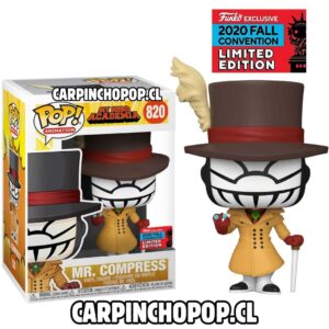 FUNKO POP MY HERO ACADEMIA - MR COMPRESS 820 EXCLUSIVO NYCC 2020