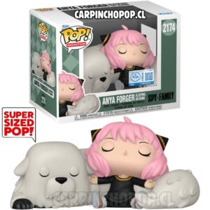 FUNKO POP PREMIUM SPY FAMILY - ANYA FORGER SLEEPING ON BOND 2174 EXCLUSIVO