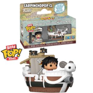 (PREVENTA RESTOCK) FUNKO BITTY POP RIDES ONE PIECE - MONKEY D LUFFY AND THE GOING MERRY (Finales de JUNIO)