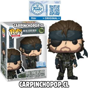 FUNKO POP GAMES METAL GEAR SOLID SNAKE EATER - SNAKE 1159 EXCLUSIVO