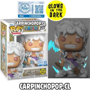 FUNKO POP ONE PIECE - LUFFY GEAR FIVE 2177 GLOWS IN THE DARK EXCLUSIVO