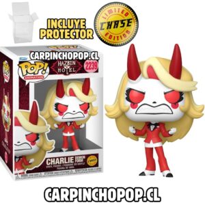 FUNKO POP HAZBIN HOTEL - CHARLIE DEMON FORM 2239 LIMITED CHASE EDITION + PROTECTOR DE REGALO