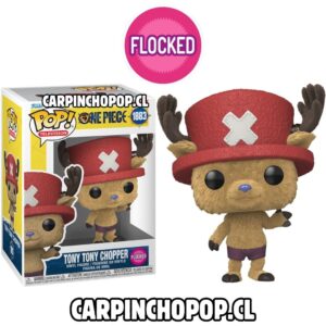 FUNKO POP TV ONE PIECE - TONY TONY CHOPPER 1883 FLOCKED