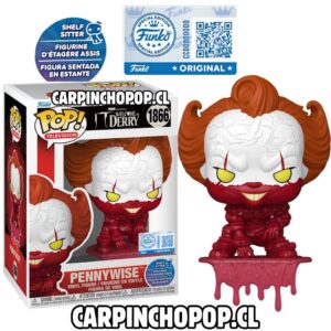 FUNKO POP TV IT TERROR WELCOME TO DERRY - PENNYWISE 1866 EXCLUSIVO