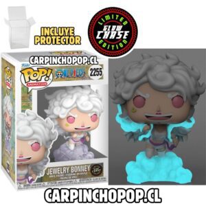 FUNKO POP ONE PIECE - JEWERLY BONNEY 2255 LIMITED GLOW CHASE EDITION + PROTECTOR DE REGALO