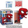FUNKO POP PREMIUM MARVEL SPIDERMAN - SPIDER MAN 1570 EXCLUSIVO SUPER SIZED