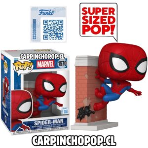 FUNKO POP PREMIUM MARVEL SPIDERMAN - SPIDER MAN 1570 EXCLUSIVO SUPER SIZED