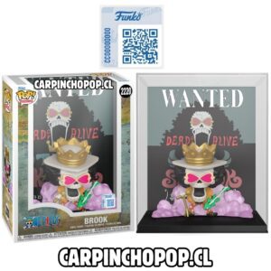 FUNKO POP COVER WANTED ONE PIECE - BROOK 2220 EXCLUSIVO