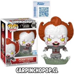 FUNKO POP TV TERROR IT WELCOME TO DERRY -  PENNYWISE  1865 EXCLUSIVO