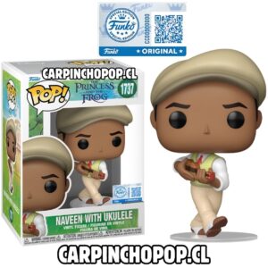 FUNKO POP DISNEY LA PRINCESA Y EL SAPO - NAVEEN WITH UKELELE 1737 EXCLUSIVO