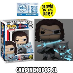 FUNKO POP BLEACH - COYOTE STARK 2295 GLOWS IN THE DARK EXCLUSIVO