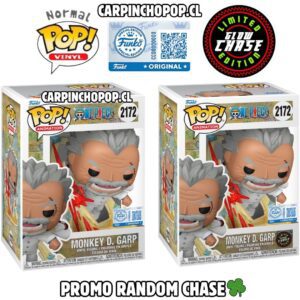 FUNKO POP ONE PIECE - MONKEY D GARP 2172 EXCLUSIVO PROMO RANDOM CHASE