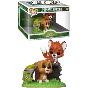 (PREVENTA RESTOCK) FUNKO POP MOMENT DISNEY EL ZORRO Y EL SABUESO - TOD AND COPPER 1707 (Finales de JUNIO)