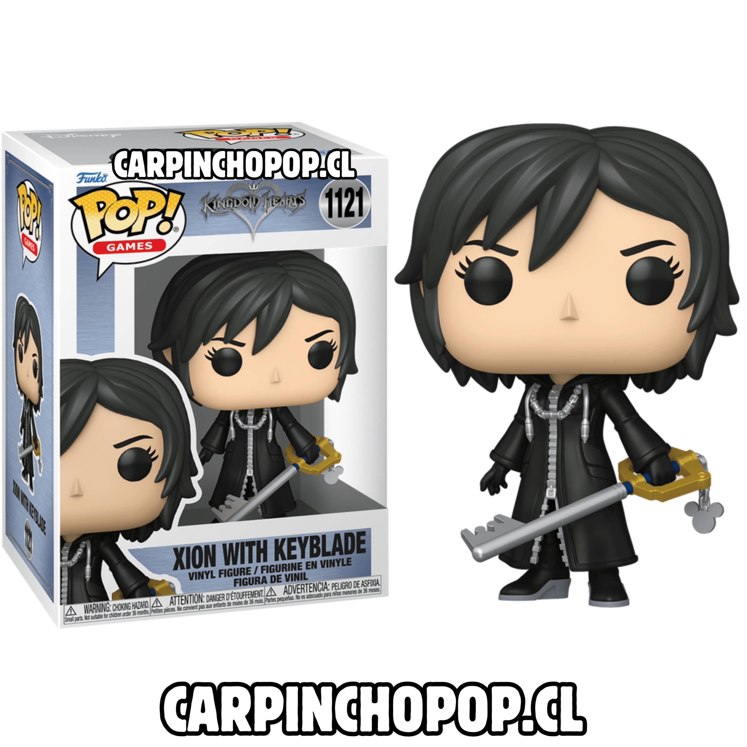 FUNKO POP KINGDOM HEARTS - XION WITH KEYBLADE 1121