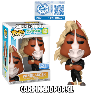 FUNKO POP DISNEY MOVIES ZOOTOPIA 2 - WINDDANCER 1658 EXCLUSIVO