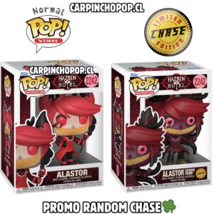 (PREVENTA RESTOCK) FUNKO POP HAZBIN HOTEL - ALASTOR  2242 PROMO RANDOM CHASE (Mediados de JUNIO)