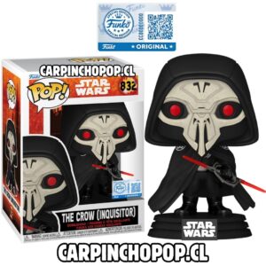 FUNKO POP STAR WARS - THE CROW INQUISITOR 832 EXCLUSIVO