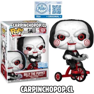 FUNKO POP PLUS MOVIES TERROR SAW EL JUEGO DEL MIEDO - BILLY THE PUPPET 1824 EXCLUSIVO