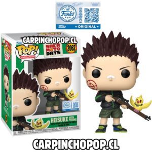 FUNKO POP SAKAMOTO DAYS - HEISUKE WITH PIISUKE 2062 EXCLUSIVO