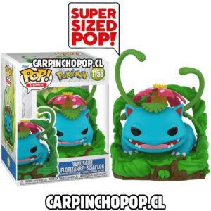 FUNKO POP PREMIUM GAMES POKEMON - VENUSAUR 1158 SUPER SIZED POP (PRONTO NUEVA PREVENTA)