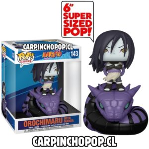 FUNKO POP RIDES NARUTO - OROCHIMARU WITH MANDA 143 SUPER SIZED