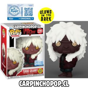 FUNKO POP DANDADAN - TURBO GRANNY GLOWS IN THE DARK 2291 EXCLUSIVO