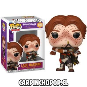 FUNKO POP GAMES DRAGON AGE - LACE HARDING 1183 (caja dañada, protector de regalo)