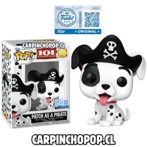FUNKO POP DISNEY 101 DALMATAS - PATCH AS PIRATE 1745 EXCLUSIVO