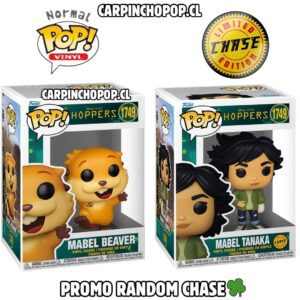 FUNKO POP DISNEY PIXAR HOPPERS - MABEL BEAVER 1749 PROMO RANDOM CHASE