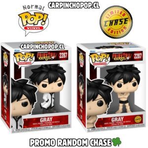 FUNKO POP FAIRY TAIL - GRAY 2287 PROMO RANDOM CHASE