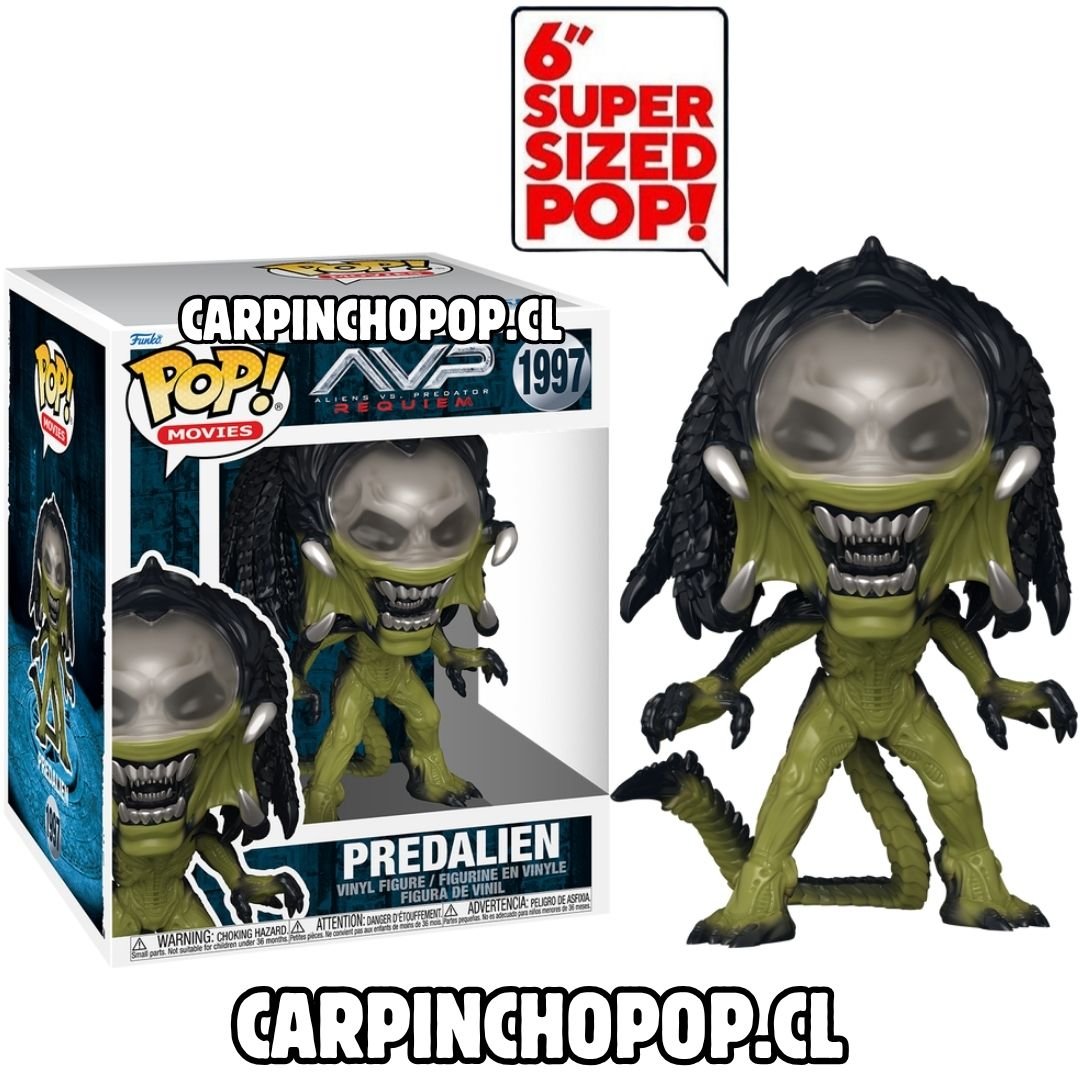 FUNKO POP MOVIES TERROR ALIENS VS PREDATOR REQUIEM - PREDALIEN