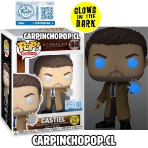 FUNKO POP TV SUPERNATURAL - CASTIEL 1840 EXCLUSIVO GLOWS IN THE DARK
