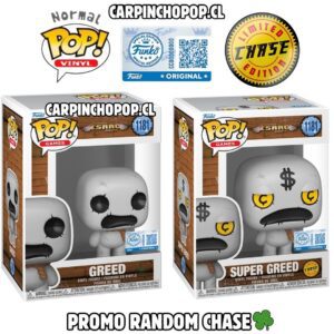 FUNKO POP GAMES THE BINDING OF ISAAC - GREED 1181 EXCLUSIVO PROMO RANDOM CHASE