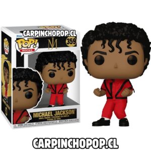 (PREVENTA RESTOCK) FUNKO POP ROCKS MJ - MICHAEL JACKSON 359 THRILLER (Inicios de JUNIO)