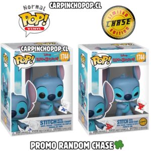 FUNKO POP DISNEY LILO Y STITCH - STITCH WITH MOOD CHART 1744 PROMO RANDOM CHASE