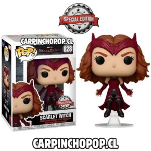 FUNKO POP MARVEL WANDAVISION - SCARLET WITCH 828 SPECIAL EDITION