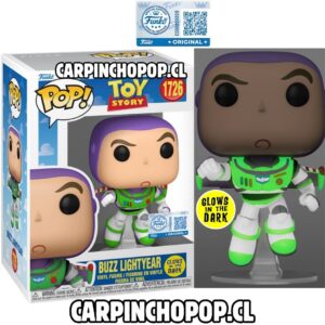 FUNKO POP DISNEY TOY STORY 5 - BUZZ LIGHTYEAR 1726 GLOWS IN THE DARK EXCLUSIVO