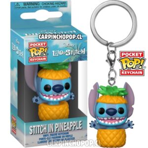 FUNKO POCKET POP KEYCHAIN DISNEY LILO Y STITCH - LLAVERO STITCH IN PINNEAPLE