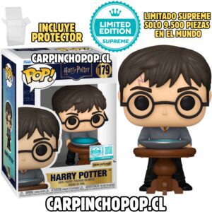 FUNKO POP HARRY POTTER - HARRY POTTER 179 LIMITADO SUPREME 9.500 PIEZAS EN EL MUNDO + PROTECTOR DE REGALO