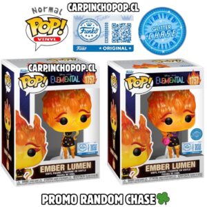 (PREVENTA) FUNKO POP DISNEY ELEMENTOS - EMBER LUMEN 1757 EXCLUSIVO PROMO RANDOM CHASE (Inicios de JUNIO)