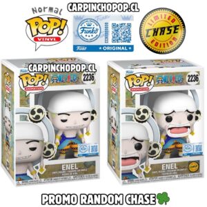 (PREVENTA) FUNKO POP ONE PIECE - ENEL 2236 EXCLUSIVO PROMO RANDOM CHASE (Inicios de JUNIO)