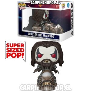 (PREVENTA) FUNKO POP RIDES MOVIES DC COMICS SUPERGIRL - LOBO ON THE SPACEHOG 317 SUPER SIZED POP (Inicios de JUNIO)