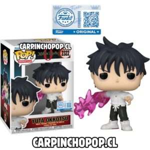 (PREVENTA) FUNKO POP JUJUTSU KAISEN - YUTA OKKOTSU 2322 EXCLUSIVO (Inicios de JUNIO)