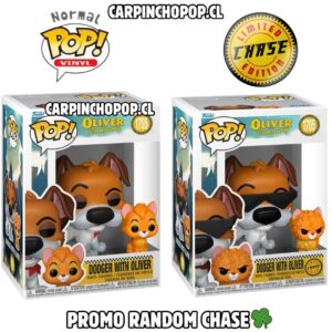 (PREVENTA) FUNKO POP DISNEY OLIVER Y SU PANDILLA - DODGER WITH OLIVER 1705 (Inicios de JUNIO)
