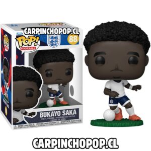 (PREVENTA) FUNKO POP FUTBOL SELECCION DE INGLATERRA - BUKAYO SAKA 88 (Inicios de JUNIO)
