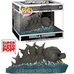 (PREVENTA) FUNKO POP DELUXE MOVIES GODZILLA MINUS ONE - GODZILLA SWIMMING 2070 SUPER SIZED POP (Inicios de JUNIO)