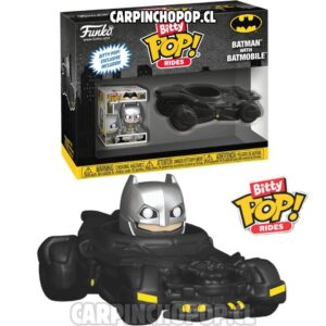 (PREVENTA) FUNKO POP BITTY RIDES DC COMICS - BATMAN WITH BATMOBILE (Mediados de JUNIO)