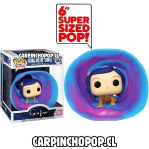 (PREVENTA RESTOCK) FUNKO POP DELUXE MOVIES CORALINE Y LA PUERTA SECRETA - CORALINE IN TUNNEL 1643 SUPER SIZED POP (Mediados de JUNIO)