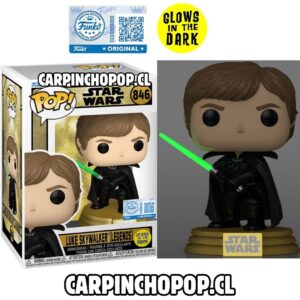 (PREVENTA) FUNKO POP STAR WARS - LUKE SKYWALKER LEGENDS 846 GLOWS IN THE DARK EXCLUSIVO (Mediados de JUNIO)